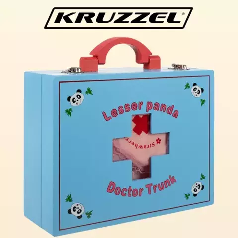 Coffret petit docteur en bois Kruzzel 19869