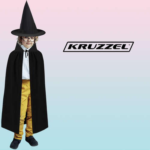 Costume de magicien/sorcier, lot de 4. Kruzzel 19555