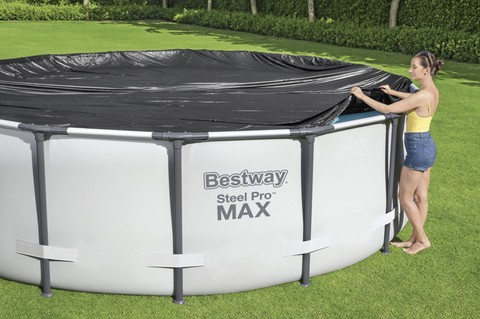 Couverture pour piscine à cadre de 305 cm - BESTWAY 58036