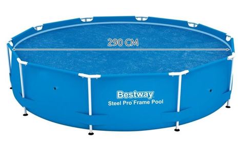 Couverture solaire pour piscine de 305 cm - BESTWAY 58241