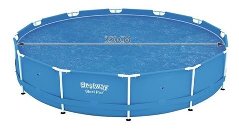 Couverture solaire pour piscine de 366 cm - BESTWAY 58242