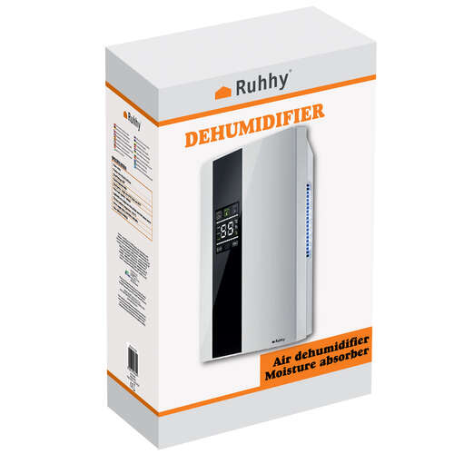 Déshumidificateur et absorbeur d'humidité Ruhhy 21848