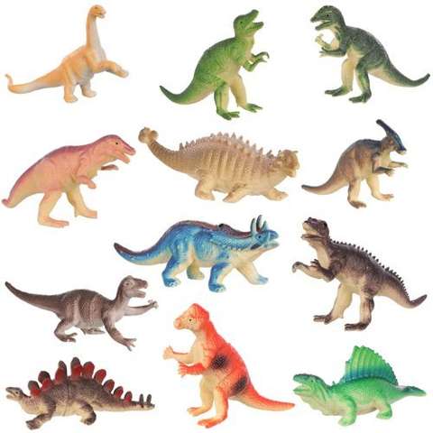 Dinosaures - un ensemble de chiffres