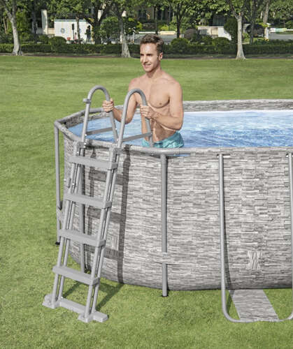 Echelle de piscine 122 cm - BESTWAY 58331