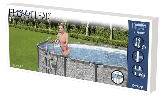 Echelle de piscine 122 cm - BESTWAY 58331