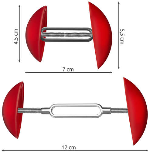 Embauchoirs pour étirements - ressort 2 pcs.