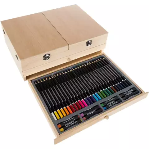 Ensemble de peinture dans une valise 83 pcs. Maaleo 19179