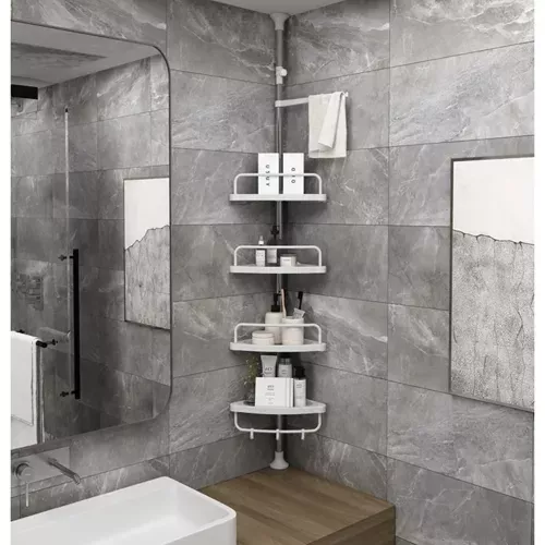 Etagère de douche d&#39;angle Ruhhy 23369