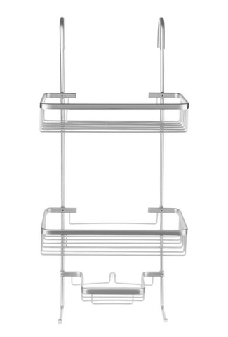 Etagère de douche suspendue - argent