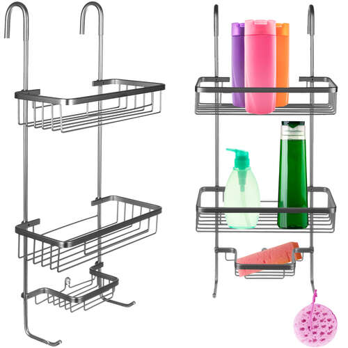 Etagère de douche suspendue - argent