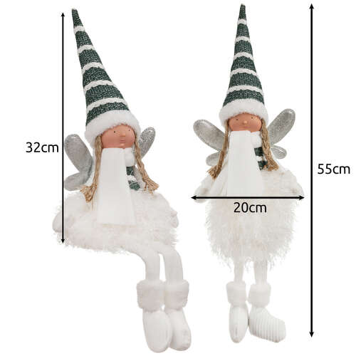 Fée - Figurine de Noël assise Ruhhy 22339