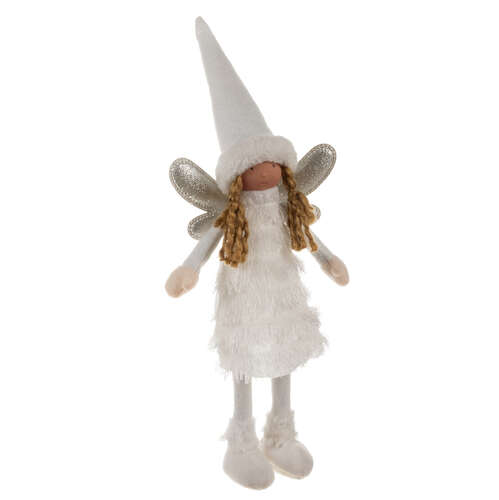 Fée - figurine de Noël blanche Ruhhy 22342