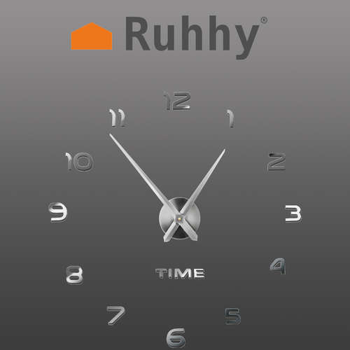 Horloge murale DIY Ruhhy 22143