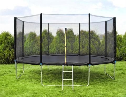 Housse à ressorts pour trampoline de 404 cm