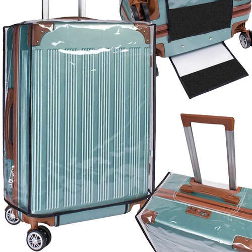 Housse de valise transparente Trizand 23922