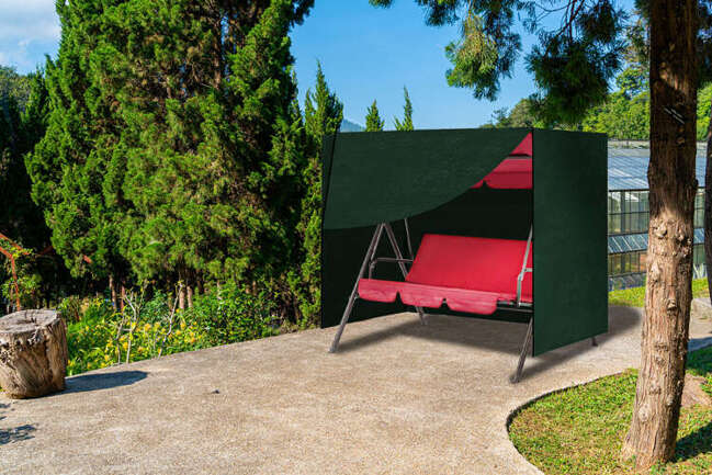 Housse pour balançoire de jardin 215x153x145cm PE