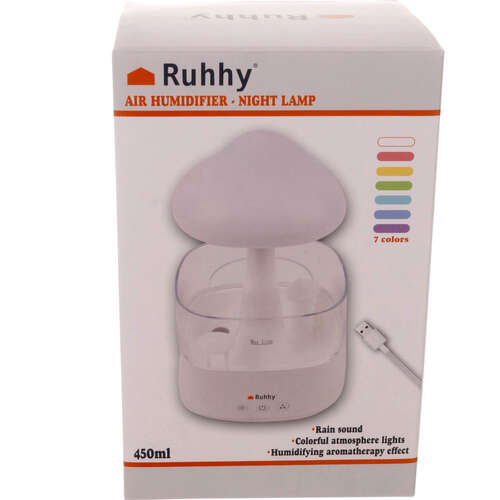 Humidificateur d&#39;air - lampe de nuit Ruhhy 24378