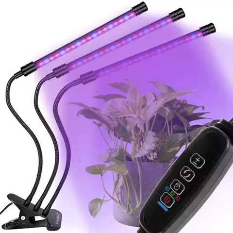 Lampe 20 LED 3 pièces. pour la croissance des plantes Gardlov 19242