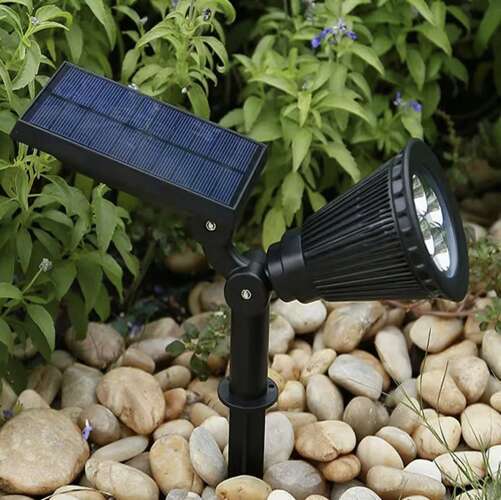 Lampe de jardin solaire - Réflecteur Gardlov 24002
