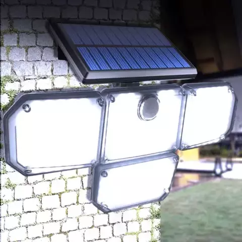 Lampe solaire 181LED avec panneau externe Izoxis