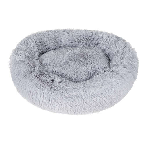 Lit pour chien poilu, gris 22759