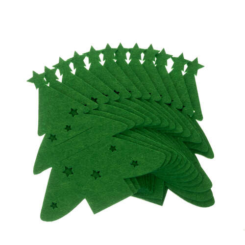 Mallette à couverts - Sapins de Noël, 12 pcs. Ruhy 24824