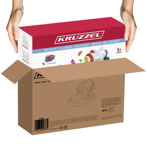 Masse en plastique - set Kruzzel 22562