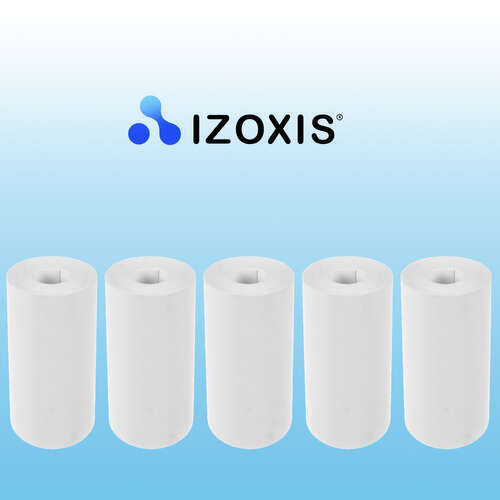 Mini rouleau d'imprimante - lot de 5 pcs. Izoxis 22273