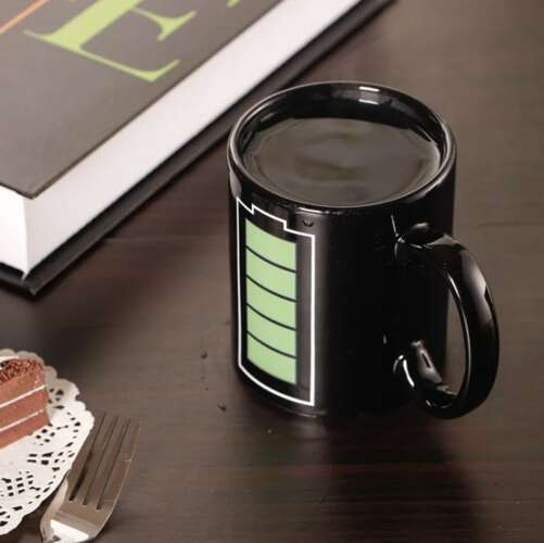 Mug magique - batterie 330ml Ruhhy 22103