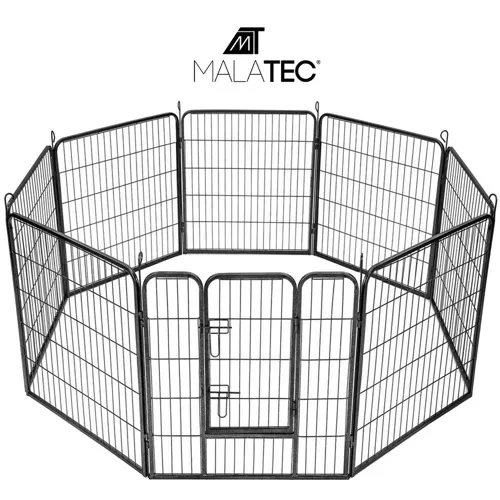 Parc - cage pour animaux 80x80cm Malatec 23769