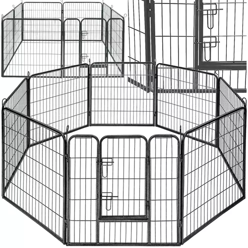 Parc - cage pour animaux 80x80cm Malatec 23769
