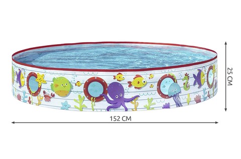 Piscine d&#39;extension pour enfants 152x25cm BESTWAY 55029