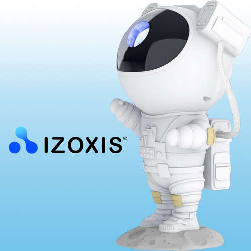 Projecteur d'étoiles LED astronaute Izoxis 21857