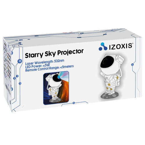 Projecteur d'étoiles LED astronaute Izoxis 21857