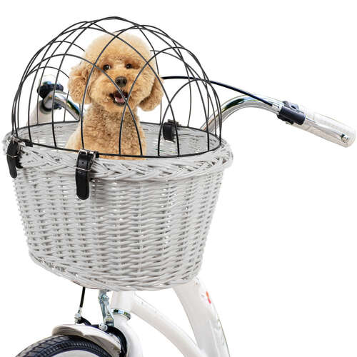 Purlov 23972 panier à vélo pour animaux de compagnie