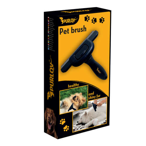 Purlov 24261 brosse à poils d'animaux