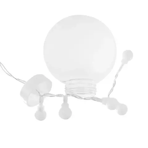 Rideau lumineux 108LED USB blanc chaud KŚ19736