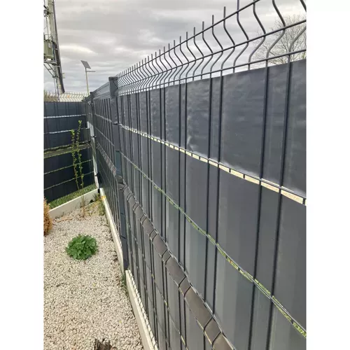 Ruban de clôture 19cmx35m 450g/m2 anthracite 23696