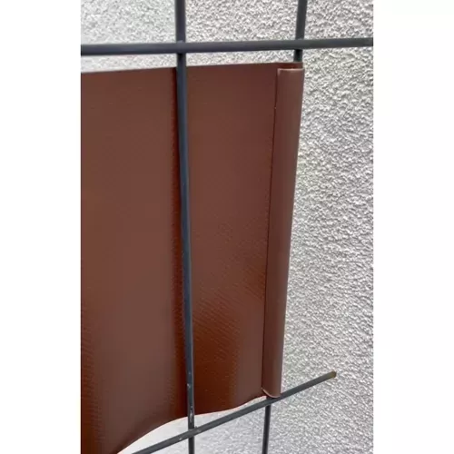Ruban de clôture 19cmx35m 450g/m2 marron 23702