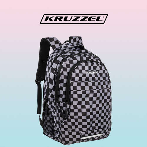 Sac à dos 22L - damier Kruzzel 24530