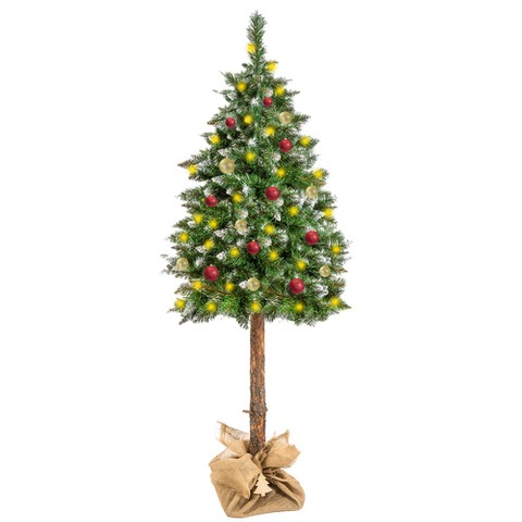 Sapin de Noël sur tronc - pin diamant, 180 cm