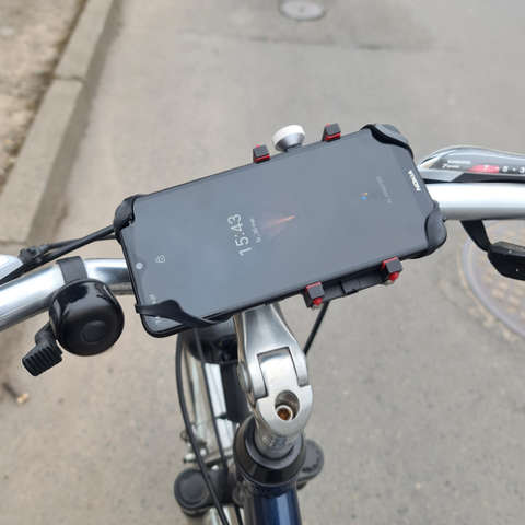 Support de téléphone pour vélo avec élastique U18313