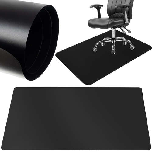 Tapis de protection sous chaise 100x140cm RUHHY - noir