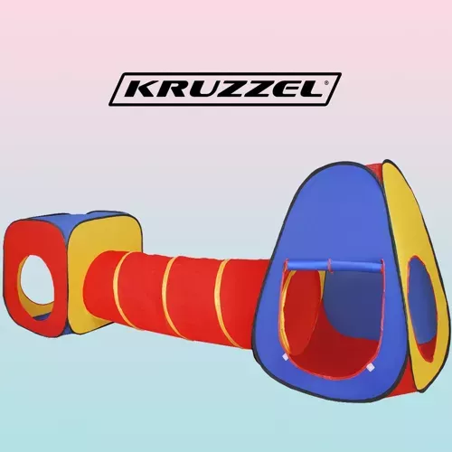 Tente enfant 3en1 Kruzzel 23871