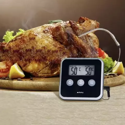 Thermomètre de cuisine Ruhhy 19155 avec sonde