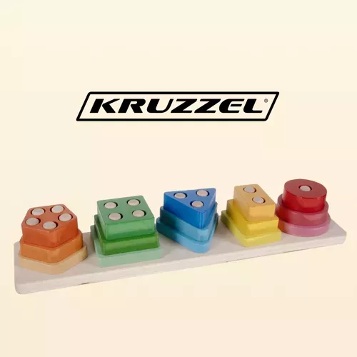 Trieur - puzzle en bois Kruzzel 22492