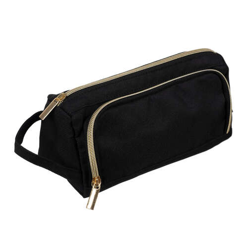 Trousse double pliable - noir Maaleo 24502