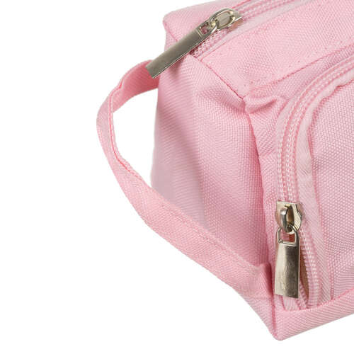 Trousse double pliable - rose Maaleo 24519