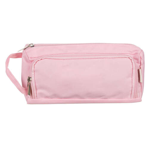 Trousse double pliable - rose Maaleo 24519