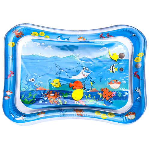 Un tapis de jeu gonflable pour les enfants 